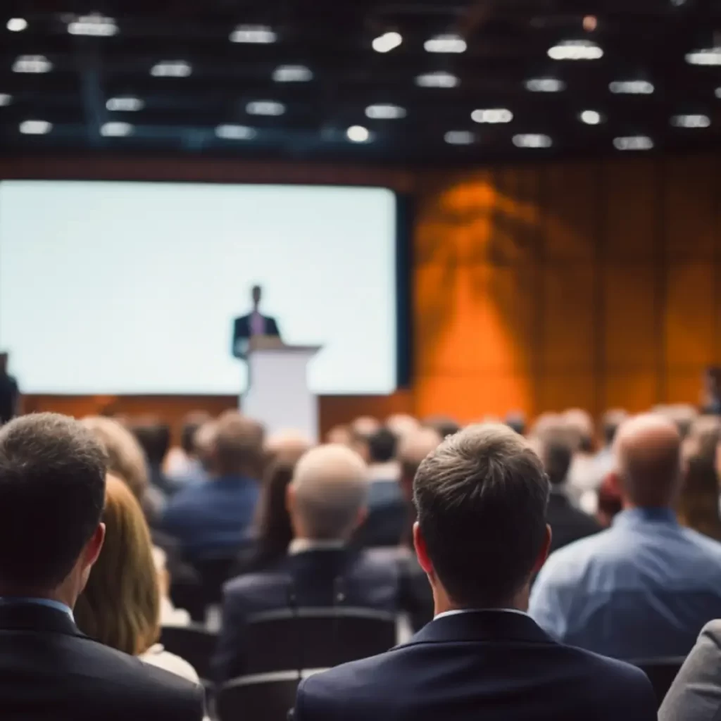 Instructor led training at a convention center